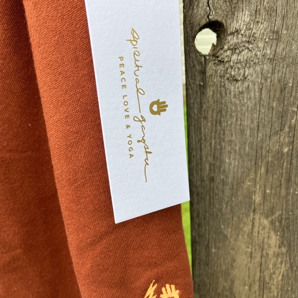 Spiritual Gangster Terracotta Lounge Pants - Picture 11 of 12